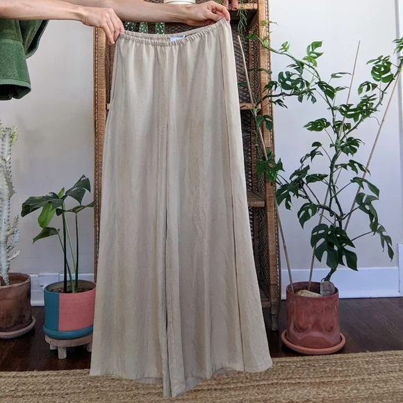 🚫 SOLD - Vince Triacetate Pull On Wide Leg Pants - Picture 8 of 10